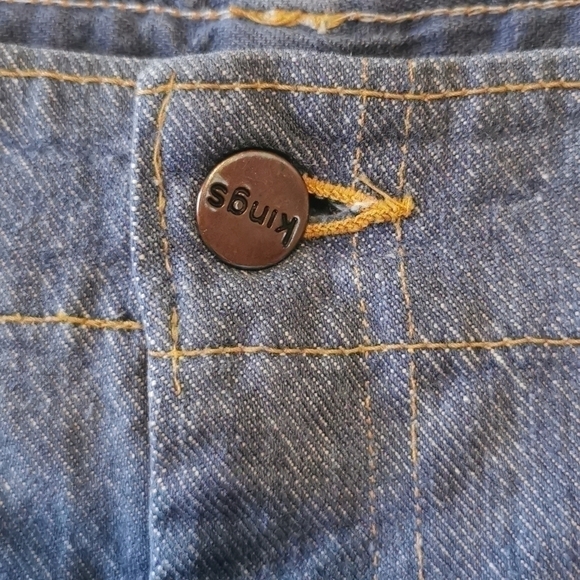 𝅺Vintage 80s GWG Edmonton Canadian King Jeans Distressed  34 - Picture 5 of 12